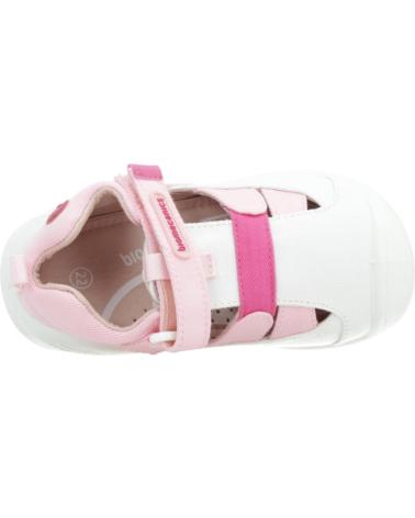 Sandalen für Mädchen BIOMECANICS SANDALIAS NINA MODELO 252182B COLOR BLANCO