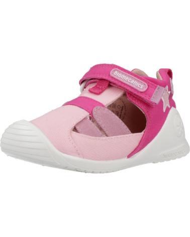 Sandalen für Mädchen BIOMECANICS SANDALIAS NINA MODELO 252182B COLOR ROSA