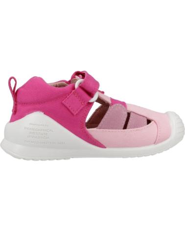 Sandalen für Mädchen BIOMECANICS SANDALIAS NINA MODELO 252182B COLOR ROSA