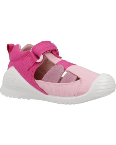 Sandalen für Mädchen BIOMECANICS SANDALIAS NINA MODELO 252182B COLOR ROSA