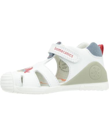 Sandalen für Junge BIOMECANICS SANDALIAS NINO MODELO 252118B COLOR BLANCO