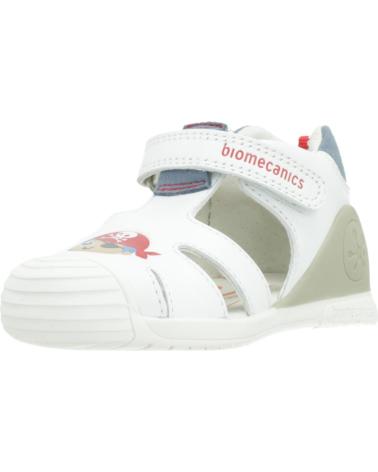 Sandalen für Junge BIOMECANICS SANDALIAS NINO MODELO 252118B COLOR BLANCO