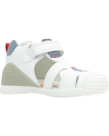 Sandalen für Junge BIOMECANICS SANDALIAS NINO MODELO 252118B COLOR BLANCO