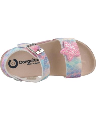 Sandales pour Fille CONGUITOS SANDALIA DE NINA GLITTER STRART 285080 MULTI