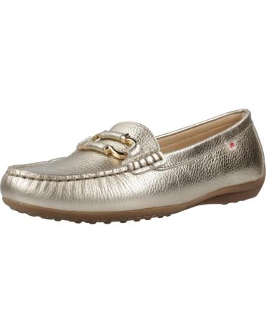 FLUCHOS MOCASINES MUJER MODELO F2156 COLOR PLATA PLATINO