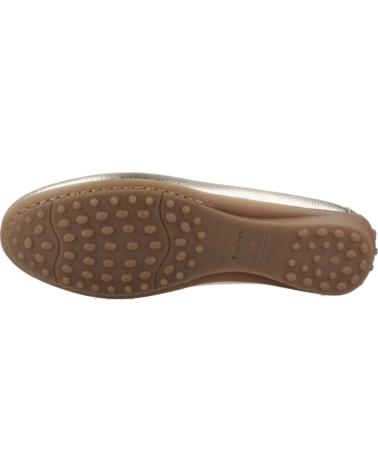 FLUCHOS MOCASINES MUJER MODELO F2156 COLOR PLATA PLATINO
