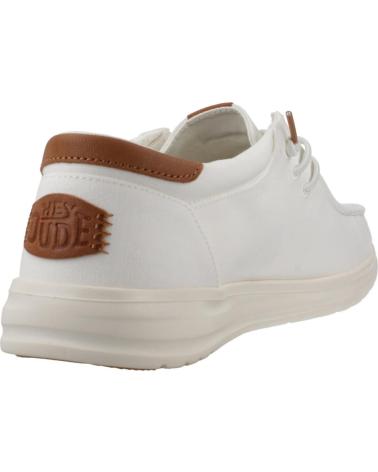 Nauticos-De-Hombre-HEY-DUDE-INFORMALES-HOMBRE-MODELO-PAUL-CANVAS-COLOR-BLANCO-WHITE