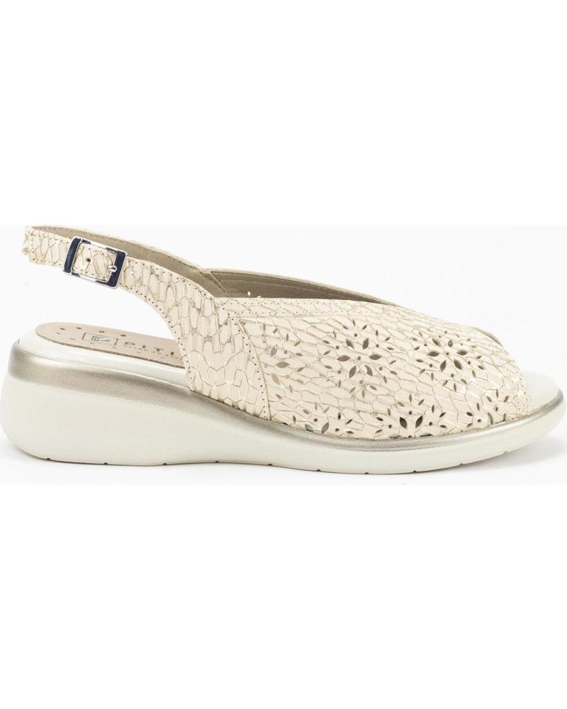 Ballerinas für Damen PITILLOS 10342 ORO