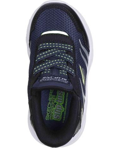 Sportif pour Fille et Garçon SKECHERS ZAPATILLAS METEOR LIGHTS PARA NINOS EN COLOR AZUL