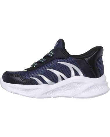 Sportif pour Fille et Garçon SKECHERS ZAPATILLAS METEOR LIGHTS PARA NINOS EN COLOR AZUL