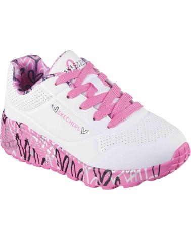Sneaker für Damen SKECHERS UNO LITE LOVELY WHP