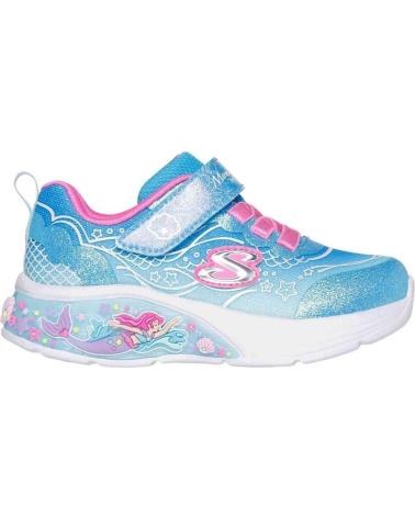 Sportif pour Fille SKECHERS ZAPATILLAS LIGHTS-MY DREAMERS PARA NINAS EN COLOR AZUL BLMT
