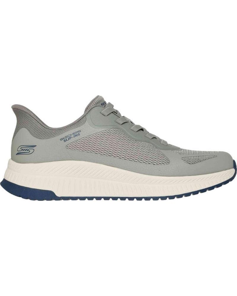 Sportivo-De-Hombre-SKECHERS--ZAPATILLAS-BOBS-SQUAD-4-PARA-HOMBRE-EN-COLOR-GRIS-OLV