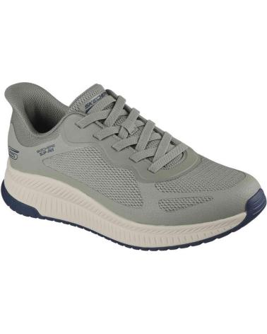Sportivo-De-Hombre-SKECHERS--ZAPATILLAS-BOBS-SQUAD-4-PARA-HOMBRE-EN-COLOR-GRIS-OLV