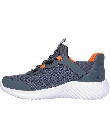 Sportivo per Bambina e Bambino SKECHERS ZAPATILLA KIDS SLIP-INS COLOR GRIS