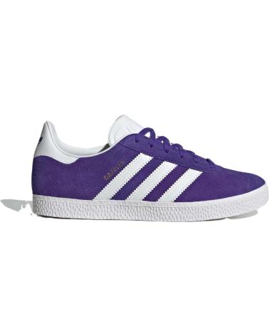 Sportivo per Bambina e Bambino ADIDAS ZAPATILLAS GAZELLE J PARA NINOS UNISEX EN COLOR MORADO