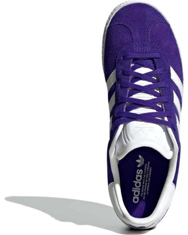 Sneaker für Mädchen und Junge ADIDAS ZAPATILLAS GAZELLE J PARA NINOS UNISEX EN COLOR MORADO