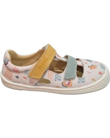 Esportes  de Menina FLEXI NENS SANDALIAS FLEXINENS BLANCO Y MULTIC