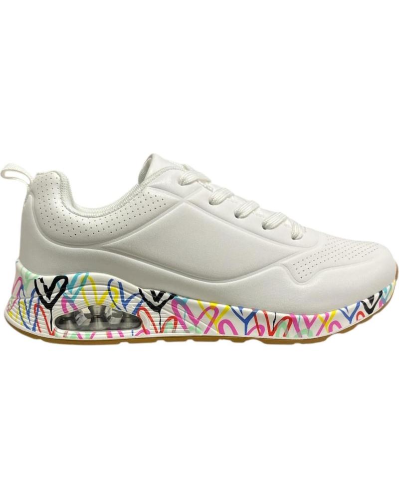 Esportes  de Mulher CALZADOMANIA DEPORTIVA SUELA COLOR BLANCO
