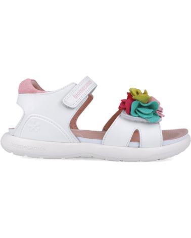 girl Sandals BIOMECANICS SANDALIAS PARA CHICA 252241 BIOEVOLUTION FLOR BLANCOB050
