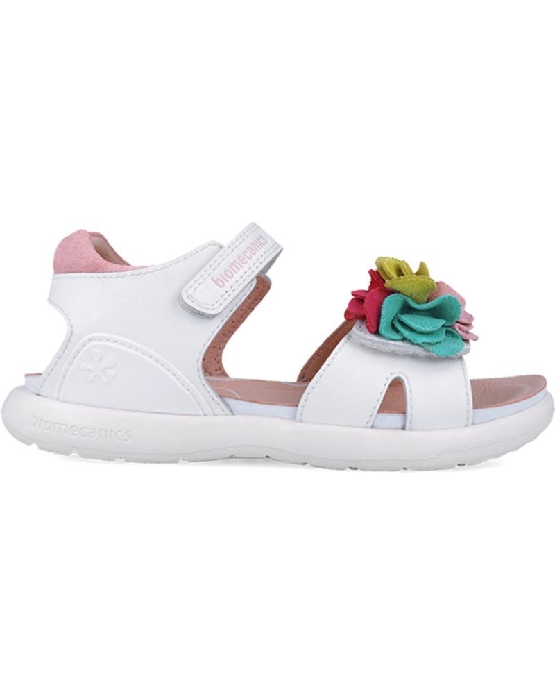 Sandales pour Fille BIOMECANICS SANDALIAS PARA CHICA 252241 BIOEVOLUTION FLOR BLANCOB050