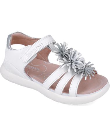 Sandalias de Niña BIOMECANICS SANDALIAS PARA CHICA 252242 BIOEVOLUTION FLORES BLANCOC050