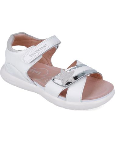 Sandalias de Niña BIOMECANICS SANDALIAS PARA CHICA 252244 BIOEVOLUTION ESTRELLA BLANCOB050