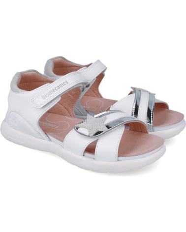 Sandalias de Niña BIOMECANICS SANDALIAS PARA CHICA 252244 BIOEVOLUTION ESTRELLA BLANCOB050