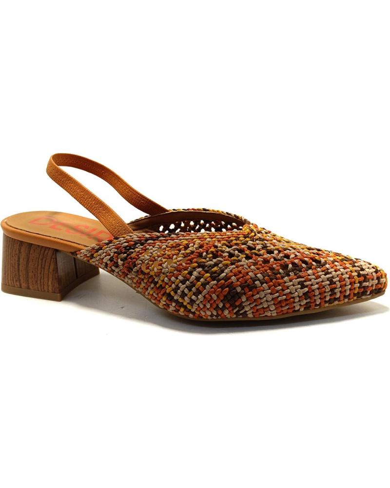 Sandálias de Mulher DESIREÉ DESIREE PRAGA 2 ZAPATOS PLANOS PARA MUJER MULTICOLOR METALICO