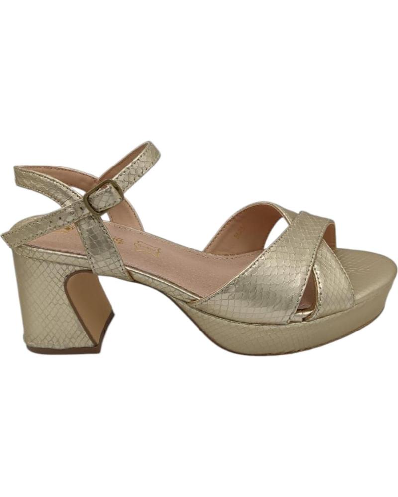 Zapatos de tacón per Donna DAVINIA SANDALIA FIESTA TACON AMARILLO