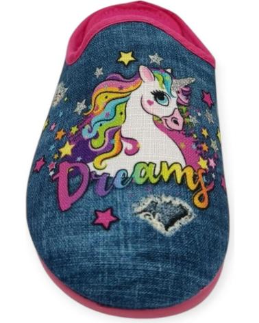 Pantofole per Bambina CHISPAS ZAPATILLA CHINELA UNICORNIO 83 VARIOS COLORES