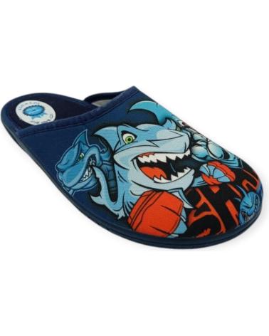 girl and boy House slipers ALCALDE ZAPATILLA CASA NIO TIBURON 6801 VARIOS COLORES