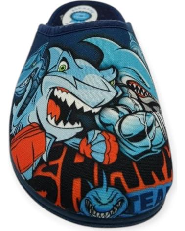girl and boy House slipers ALCALDE ZAPATILLA CASA NIO TIBURON 6801 VARIOS COLORES