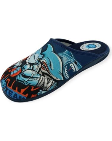 girl and boy House slipers ALCALDE ZAPATILLA CASA NIO TIBURON 6801 VARIOS COLORES