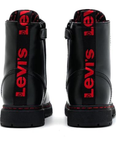 Boots für Damen und Mädchen LEVIS LEVI´S - BOTIN MILITAR CHAROL BLACK