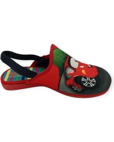 Calzado de casa de Niño CHISPAS ZAPATILLA ROJA NIO CASA 79 VARIOS COLORES