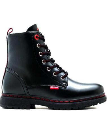 Boots für Damen und Mädchen LEVIS LEVI´S - BOTIN MILITAR CHAROL BLACK