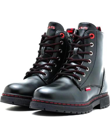 Boots für Damen und Mädchen LEVIS LEVI´S - BOTIN MILITAR CHAROL BLACK