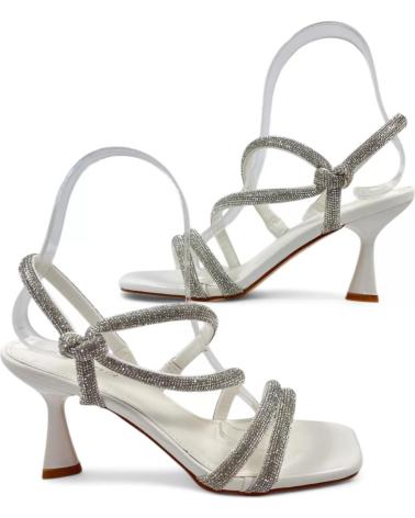 Sandali per Donna TIMBOS SANDALIA TACON NOVIA 131253 BLANCO