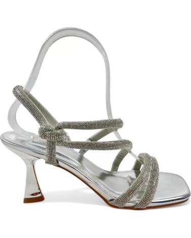 Sandali per Donna TIMBOS SANDALIA TACON FIESTA DE MUJER PLATA 131252 PLATEADO