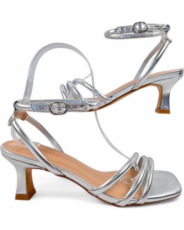 Sandali per Donna TIMBOS SANDALIA TACON FIESTA DE MUJER PLATA 131242 PLATEADO