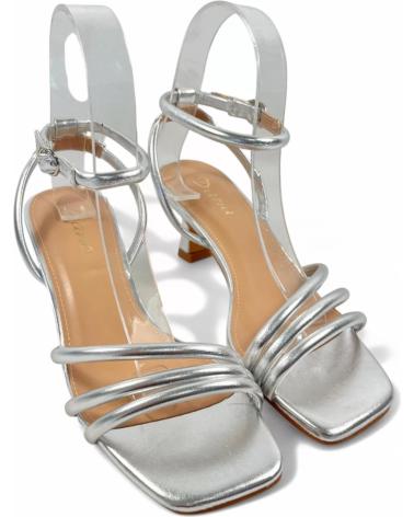 Sandali per Donna TIMBOS SANDALIA TACON FIESTA DE MUJER PLATA 131242 PLATEADO
