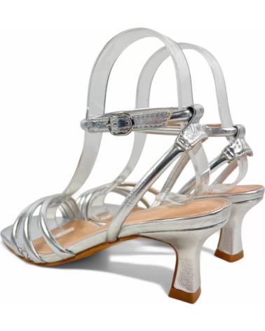 Sandali per Donna TIMBOS SANDALIA TACON FIESTA DE MUJER PLATA 131242 PLATEADO