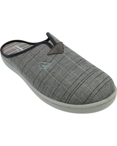Calzado de casa de Hombre ROAL ZAPATILLA GRIS PLUMAFLEX 12336 VARIOS COLORES