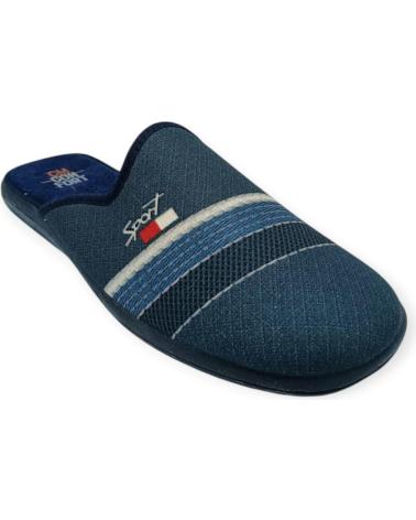 Man House slipers CALZAMUR ZAPATILLA AZUL RAYAS 20248 VARIOS COLORES