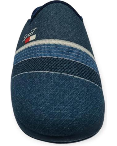 Man House slipers CALZAMUR ZAPATILLA AZUL RAYAS 20248 VARIOS COLORES