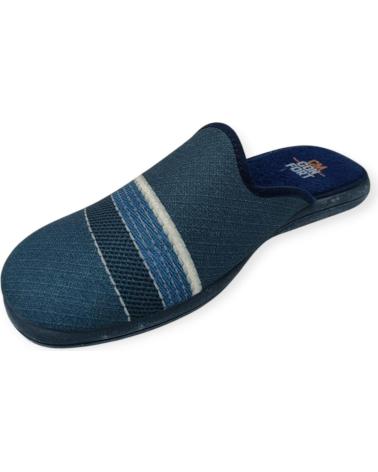 Man House slipers CALZAMUR ZAPATILLA AZUL RAYAS 20248 VARIOS COLORES