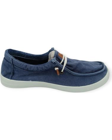 Sapato de vela de Homem BEREVERE ZAPATILLA LONA MARINO 1525 VARIOS COLORES