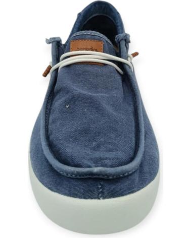 Sapato de vela de Homem BEREVERE ZAPATILLA LONA MARINO 1525 VARIOS COLORES