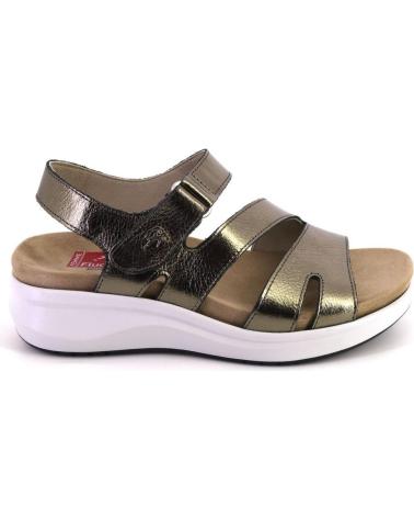 Woman Sandals FLUCHOS F1478 SANDALIAS DE MUJER PIEL PLOMO